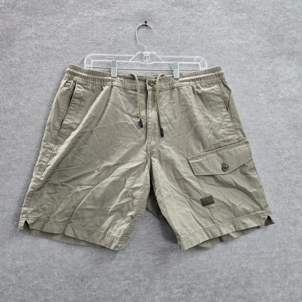 G-Star Raw Men Shorts‎ 36 Green Cargo SPORT TRAINER SHORT Logo READ